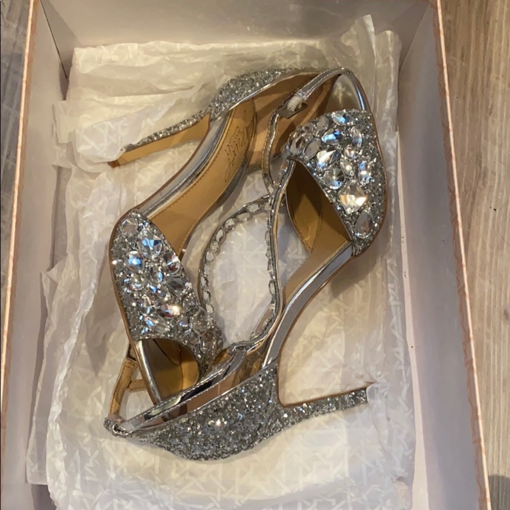 Sequin Prom Heels